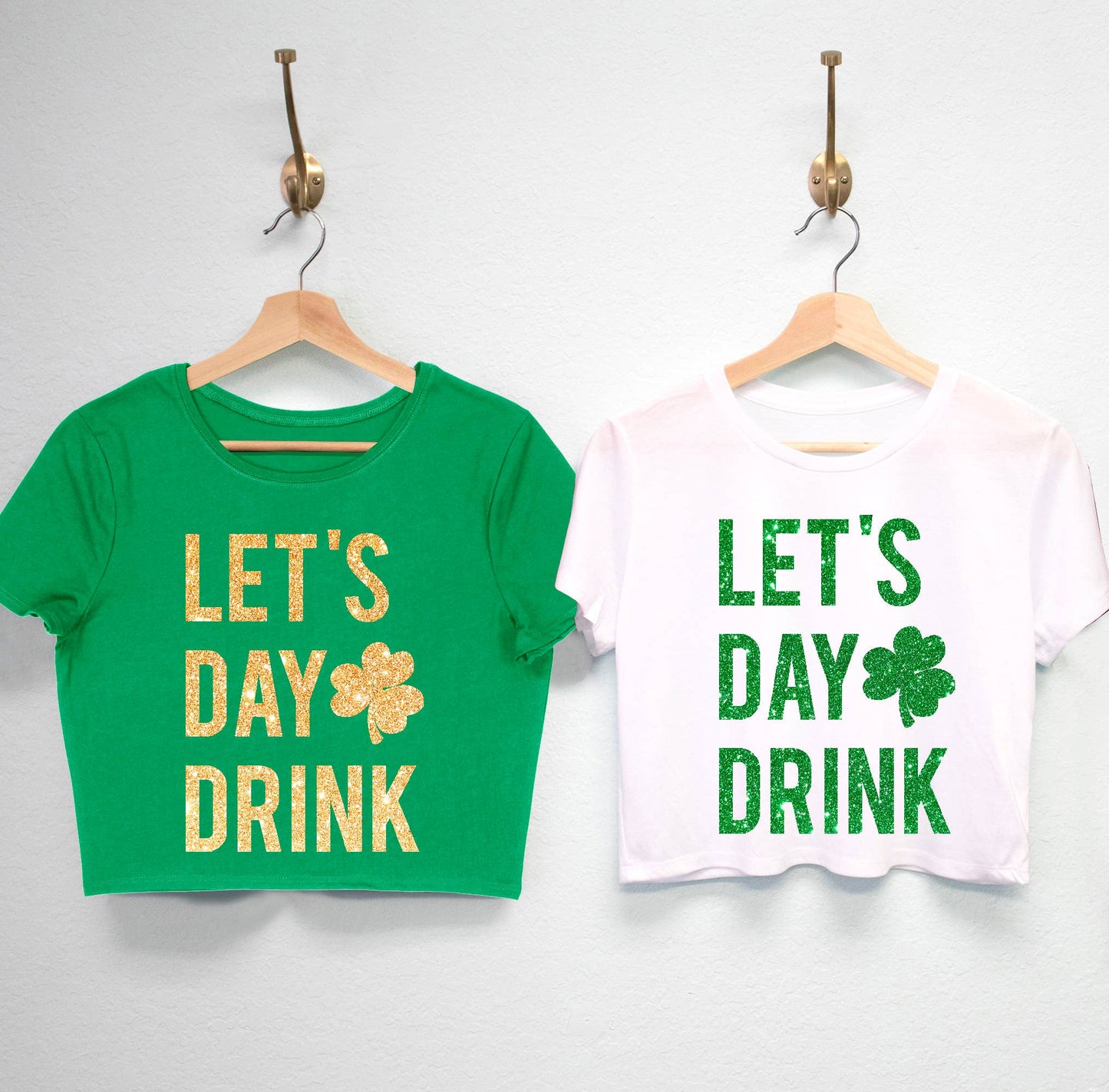 Let's Day Drink Crop Top