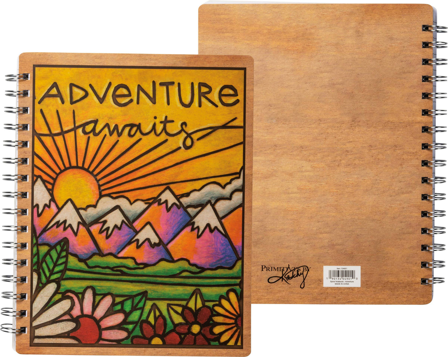 Adventure Awaits Spiral Notebook