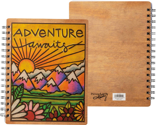 Adventure Awaits Spiral Notebook