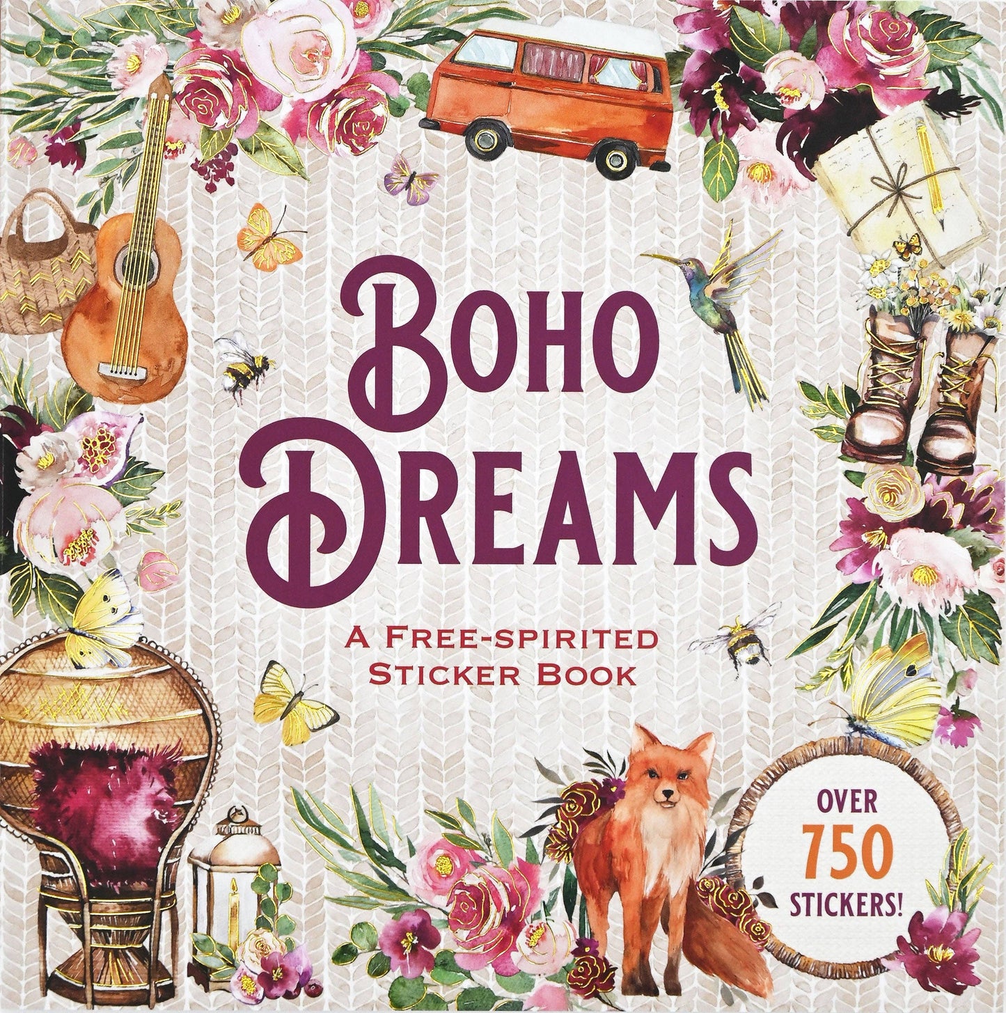 Boho Dreams Sticker Book V80