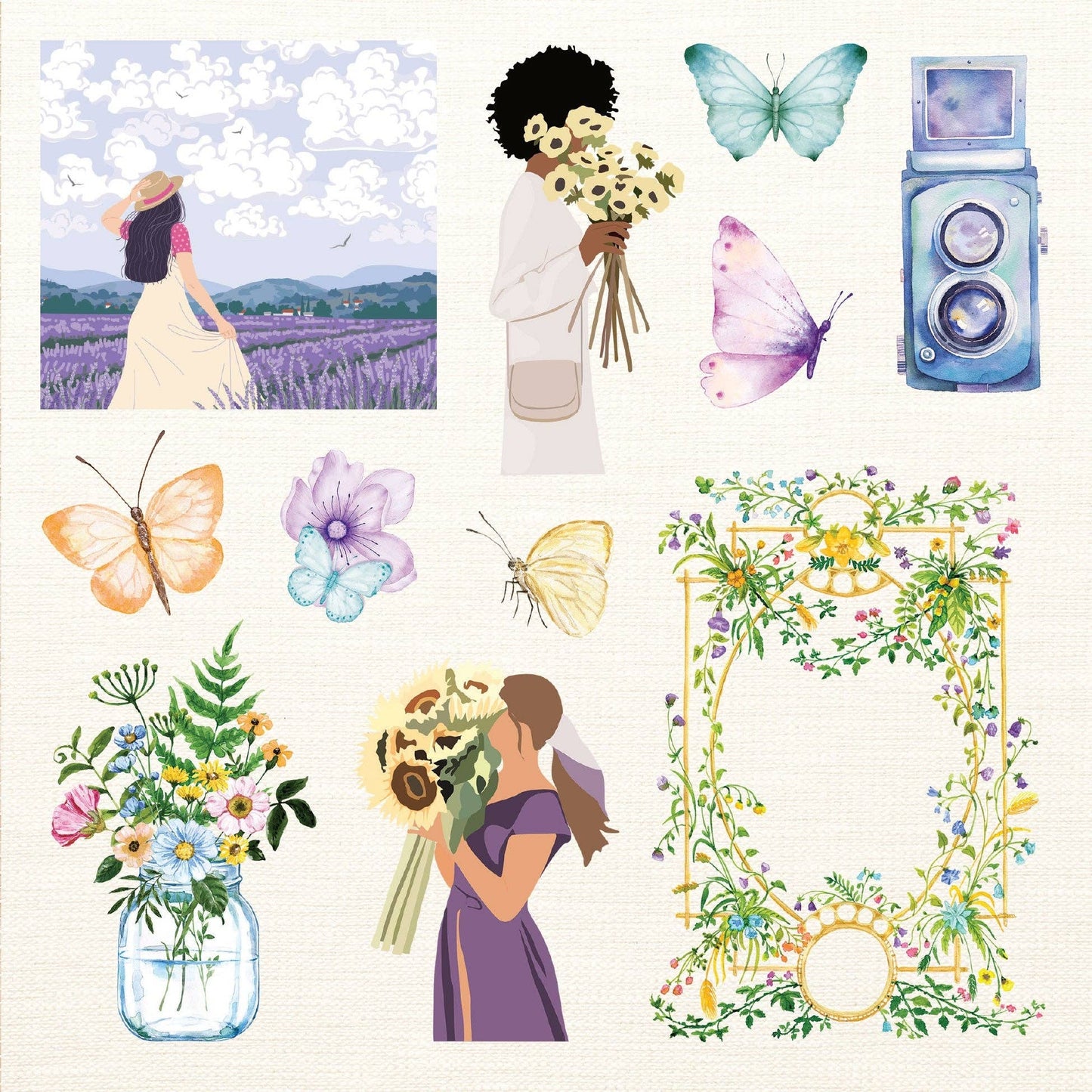 Boho Dreams Sticker Book V80