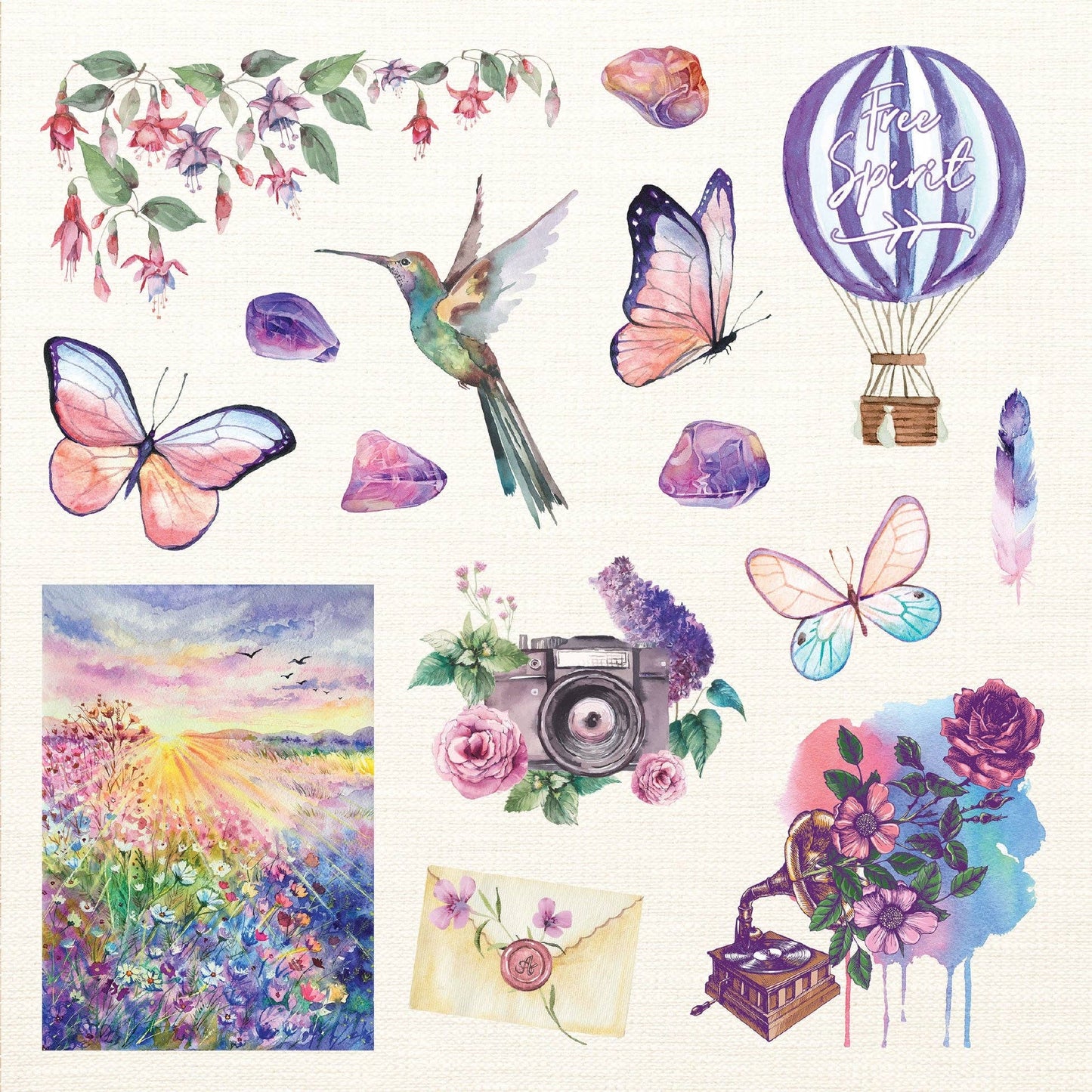 Boho Dreams Sticker Book V80