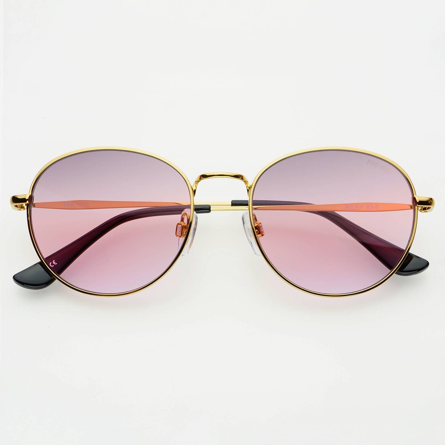 Riley Round Unisex Sunglasses