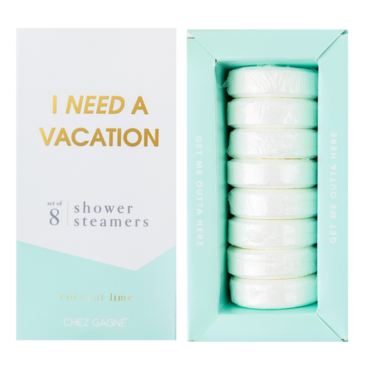 "I Need a Vacation" Shower Steamers