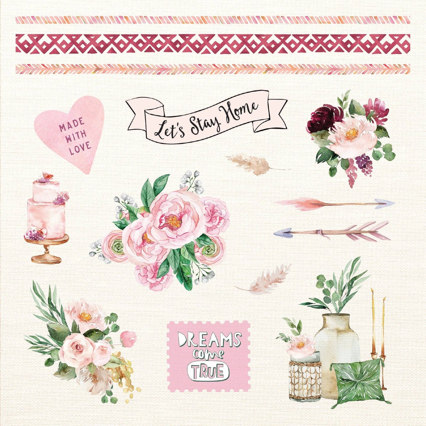 Boho Dreams Sticker Book V80