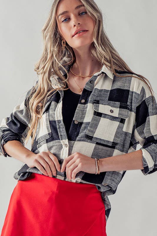 Edith Plaid Flannel