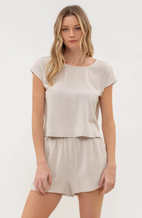 Kaia Linen Top