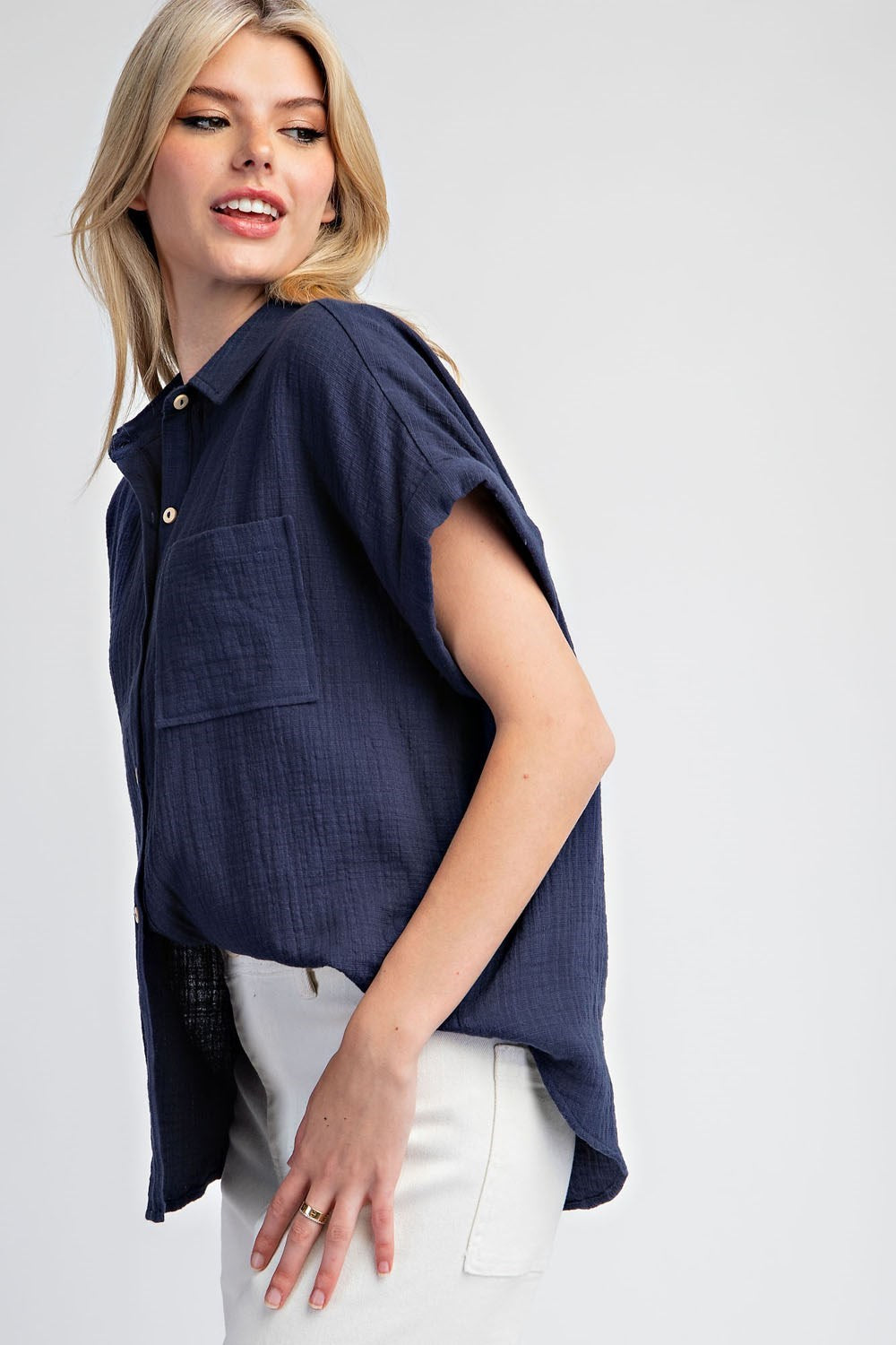 Claire Button Down