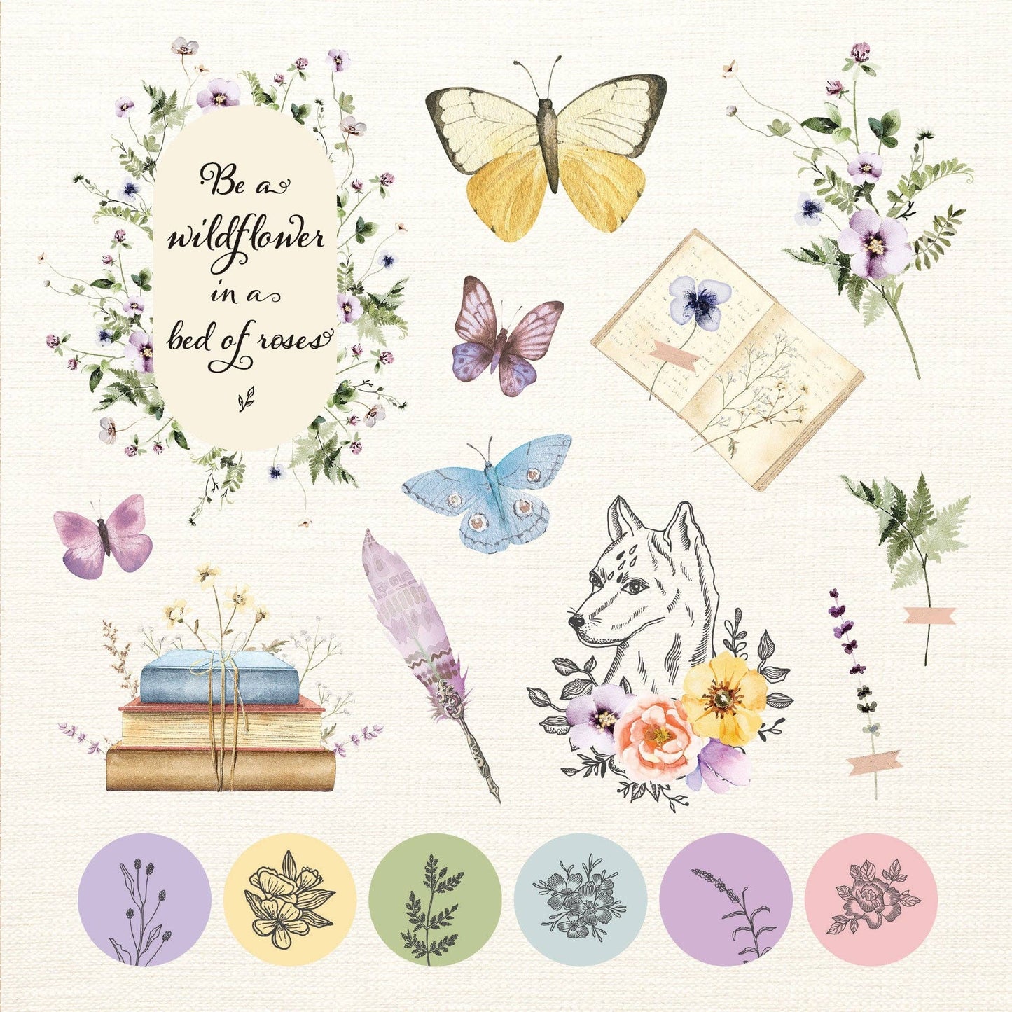 Boho Dreams Sticker Book V80