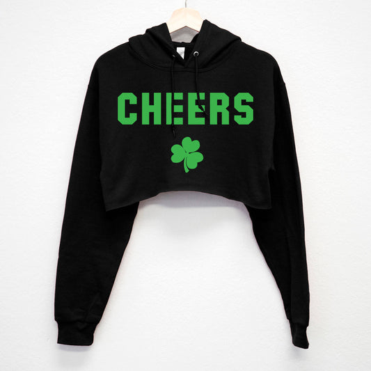 Cheers Cropped Hoodie