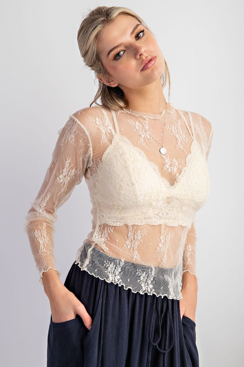 Katya Lace Top