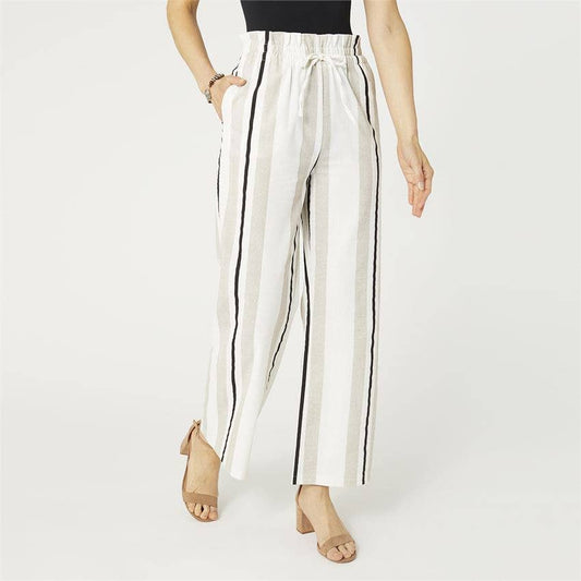 Zuri Striped Wide Leg Pant